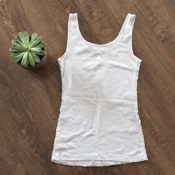 Sequin glitter tank top - Picture 3 of 4